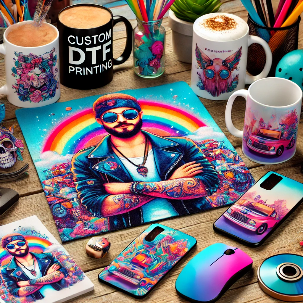 Gepersonaliseerde DTF-bedrukte artikelen