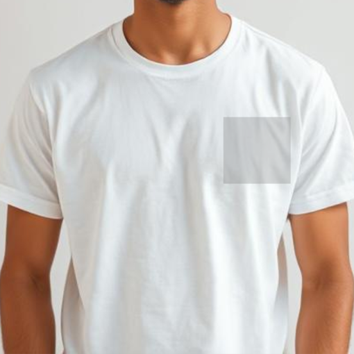 Custom DTF Transfer for Light Fabrics – Design Online, A4 A3 Label Logo Sizes with T-Shirt Mockup - Image 7
