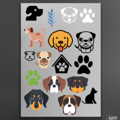 köpek DTF transferi