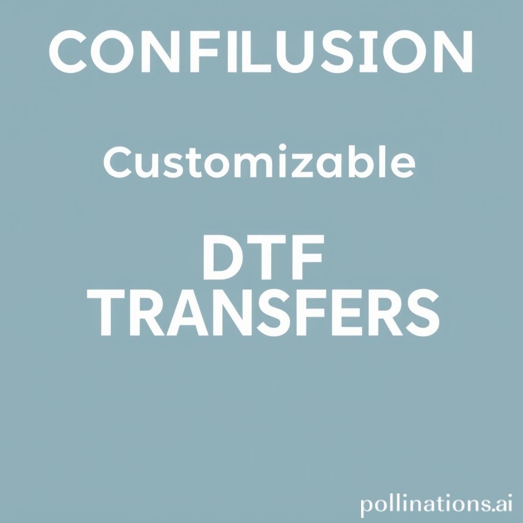 „Anpassbare DTF-Übertragungen“