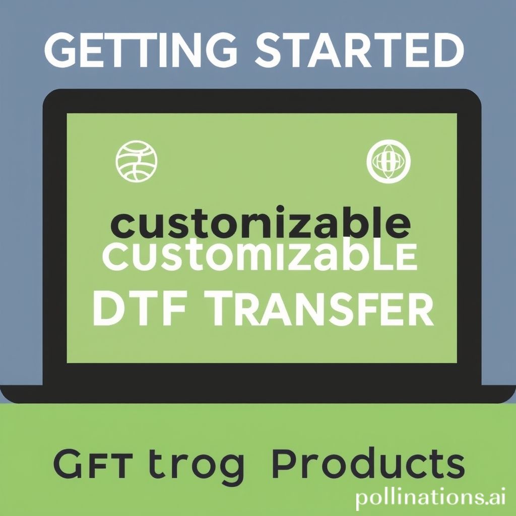 Anpassbare DTF-Transferprodukte