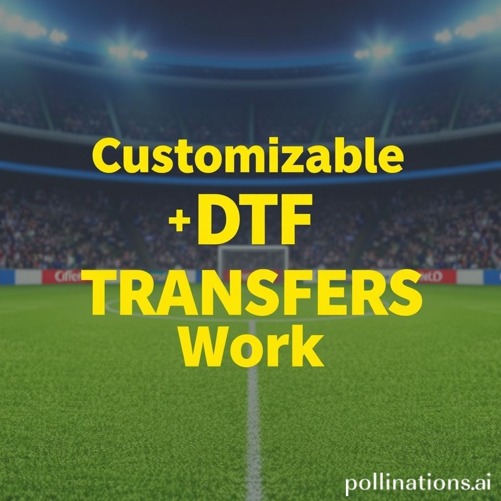 Özelleştirilebilir DTF transferleri