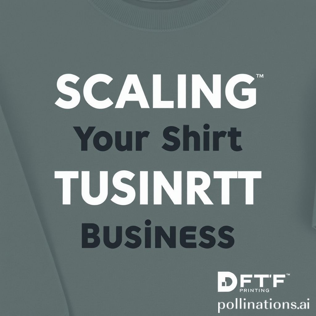 Karlı Tişört İşletmesi DTF Baskısı