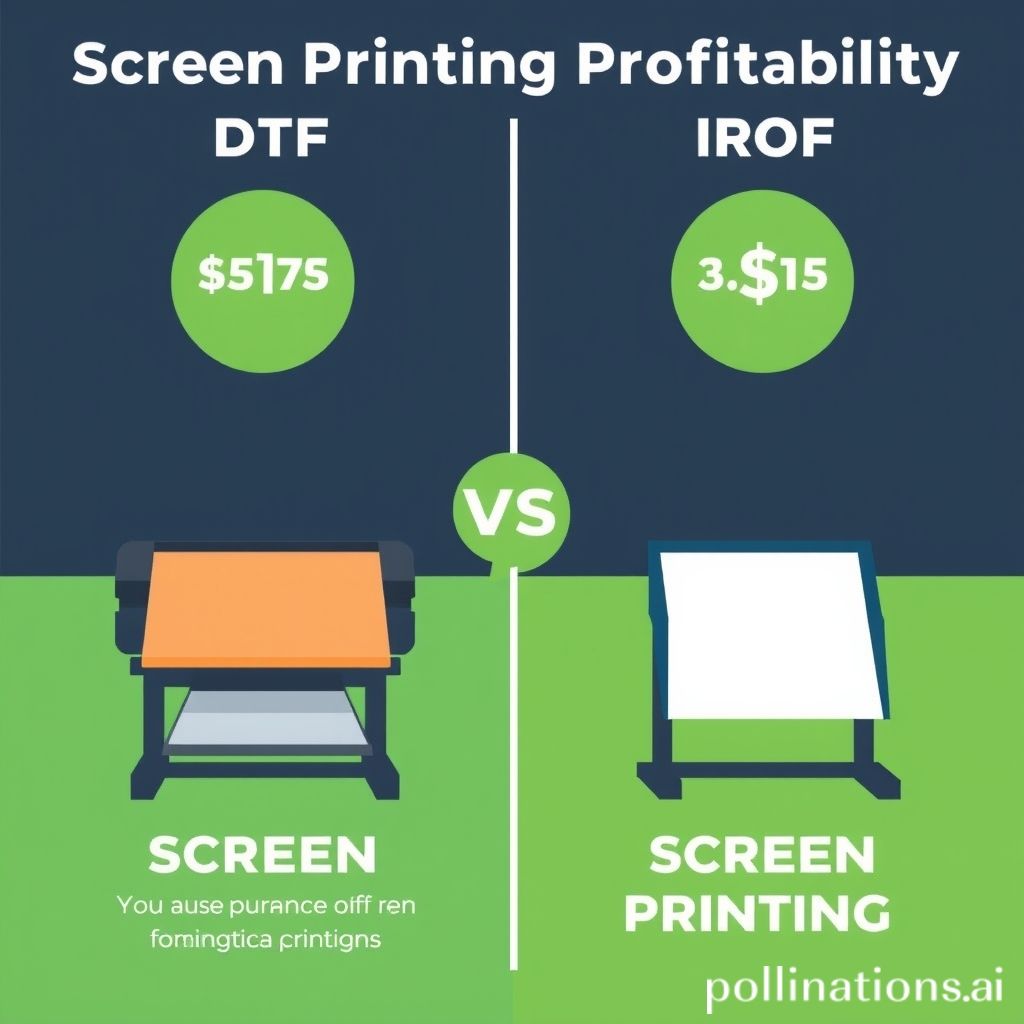 DTF vs Screen Printing Profit