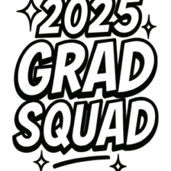 2025 Grad Squad #5917 | Free PNG Download