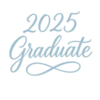 2025 Graduate Calligraphy #6041 | Free PNG Download