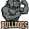 Bulldog Mascot Flexing #5457 | Free PNG Download
