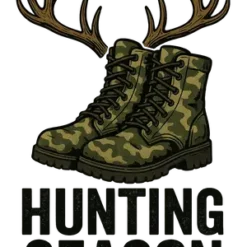 Camo Boots And Antlers #5622 | Free PNG Download