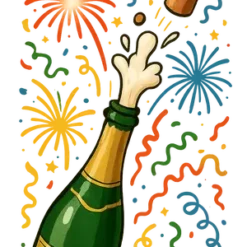 Celebratory Explosion #1929 | Free PNG Download