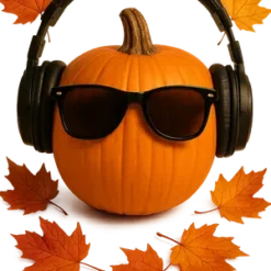 Cool Pumpkin Vibes #3554 | Free PNG Download