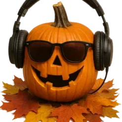Cool Pumpkin Vibes Png- Free Png