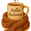 Cozy Autumn Mug #4308 | Free PNG Download
