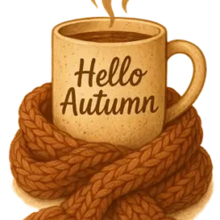 Cozy Autumn Mug #4308 | Free PNG Download