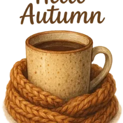 Cozy Autumn Mug #5079 | Free PNG Download