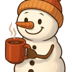 Cozy Snowman Delight #6782 | Free PNG Download