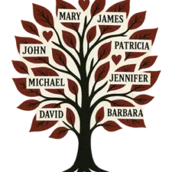 Family Tree Of Hearts #9089 | Free PNG Download