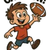 Football Catch Cartoon #1746 | Free PNG Download