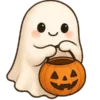 Ghost With Candy Bucket #3387 | Free PNG Download