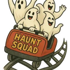 Ghostly Rollercoaster Thrill #2472 | Free PNG Download