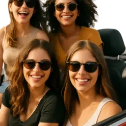 Girls In Convertible #8572 | Free PNG Download