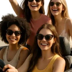 Girls In Convertible #6124 | Free PNG Download