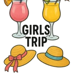 Girls Trip Essentials #1472 | Free PNG Download