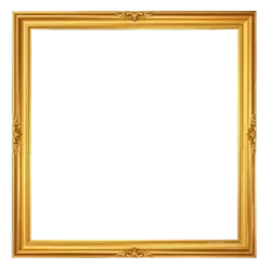 Gold Frame Border #7212 | Free PNG Download