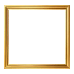 Gold Frame Border #5236 | Free PNG Download