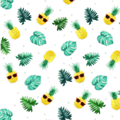Yellow Wallpaper Pineapple PNG Download