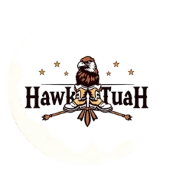 Hawk Tuah Country Style Logo With Boots And Stars No #1567 | Free PNG Download