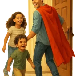 Heroic Dad Entrance #8078 | Free PNG Download