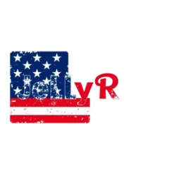 Jelly Roll Logo With American Flag Texture And Grunge Effect #9004 | Free PNG Download