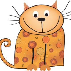 Orange Cartoon Terrestrial Animal PNG Download