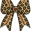 Leopard Bow Design #8369 | Free PNG Download
