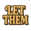 Let Them Retro #1120 | Free PNG Download