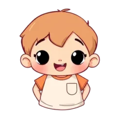 Little Boy Character Or Elements For Childrens Shirt Cute #1962 | Free PNG Download