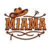 Mama Wood Grain Textured Font With Rope Details Cowboy Hat #6272 | Free PNG Download