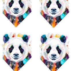Panda DCreative Arts Symmetry Design PNG Download