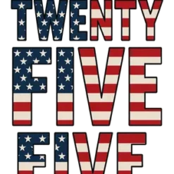 Patriotic Twenty Five #2371 | Free PNG Download