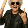 Rockstar Grandma #9108 | Free PNG Download