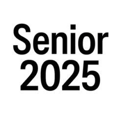 Senior 2025 Text #2426 | Free PNG Download
