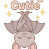Sleepy Kawaii Bat #4198 | Free PNG Download
