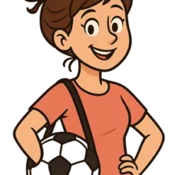 Soccer Mom Cartoon #9768 | Free PNG Download