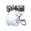Super Bowl Scoreboard And Helmet Icons With Lightning And #3837 | Free PNG Download