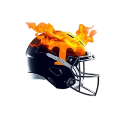 Tennessee Vols Football Helmet With Orange Smoke And #7295 | Free PNG Download