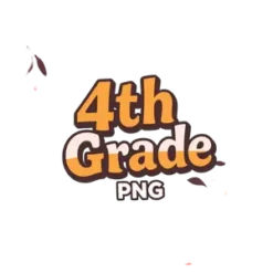 4th Grade Png With Retro 70s Typography Boho Floral Transparent PNG #547