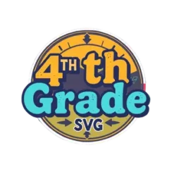4th Grade Svg With Retro 70s Typography Boho Floral #3842 | Free PNG Download
