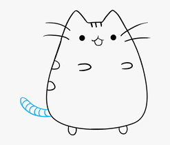 White Facial Expression Line Art PNG Download
