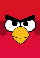 Red Angry Birds Beak PNG Download