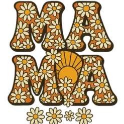 70s Daisy Font #3997 | Free PNG Download